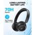 Anker Soundcore H30i Wireless On-Ear Headphones, Foldable Design, Pure Bass, 70H Playtime, Bluetooth 5.3, Lightweight and Comfortable, Black